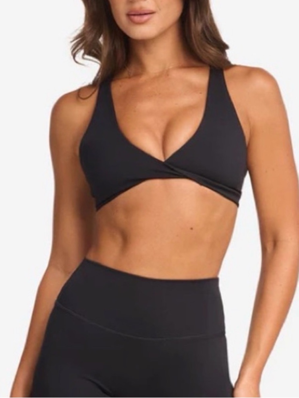 NWT CSB Serenity Sierra Crop Black XS